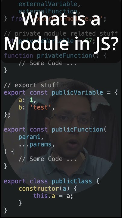 What is a Module in JS? | Scope and Scope Chain in JavaScript | Clip ...