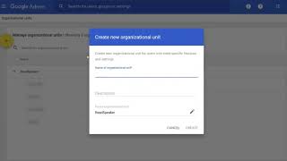 How to Create a Google Organizational Unit