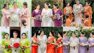 Bridesmaid Saree Designs || Sri Lankan Bridesmaid || Bridesmaid Dress  #reception @AshiFashion