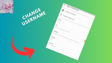 how to change imvu username