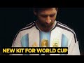 Messi introduce Argentina's new jersey for the World Cup 2026