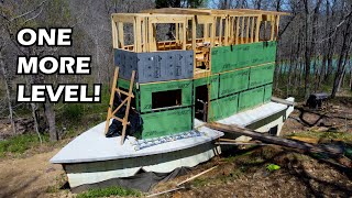 How Tall Will This Cabin Build Go?! - Themed Vacation Rental Pushes On!