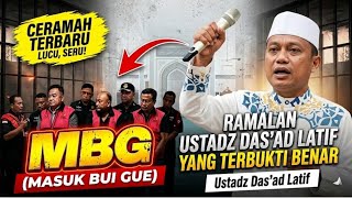 MBG - LATEST FUNNY LECTURES BY USTADZ DAS'AD LATIF #virallectures #islamicstudies #funnylectures