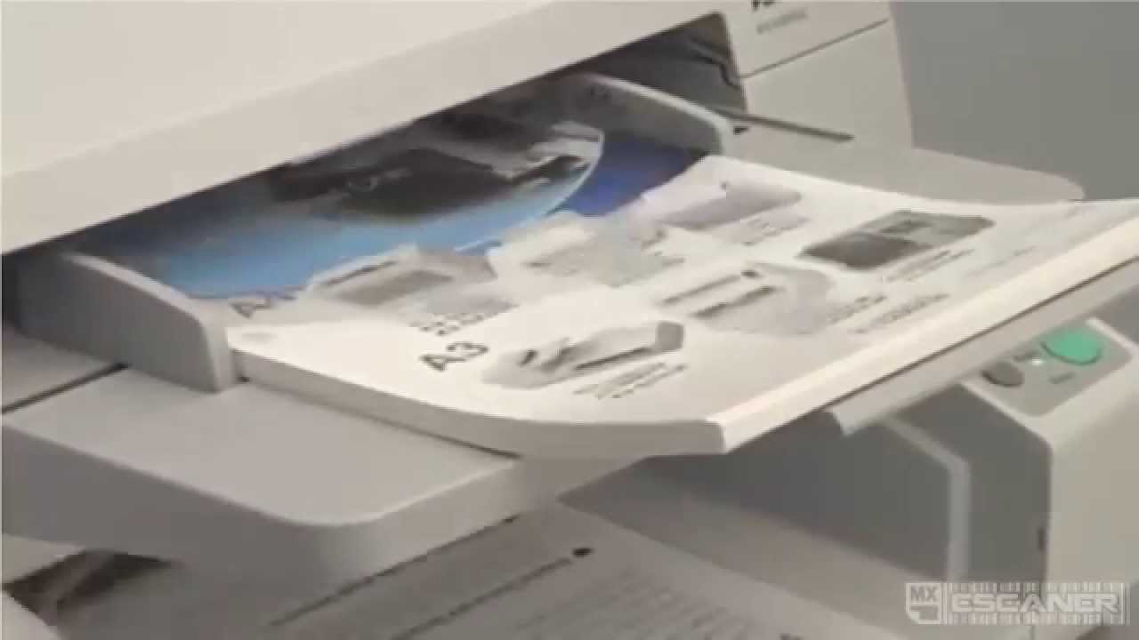 Panasonic KV-S5055C 70ppm Color Duplex 11.7x17" - YouTube