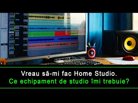 Video: Cum Să Construiești Un Studio Acasă