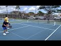 Who’s Playing tomorrow on Kuhio Day!? | Men’s Doubles Pickleball, Tama/Tahje vs Stephan/Marcus | HI