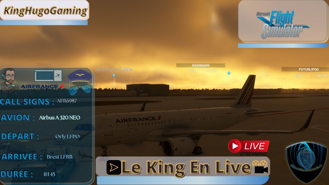 FR] Microsoft Flight Simulator 2020 : Navigation IFR : Orly LFPO vers ...