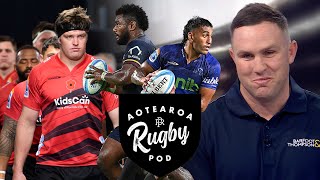 Here come the Crusaders and can the Blues beat the Hurricanes? | Aotearoa Rugby Pod