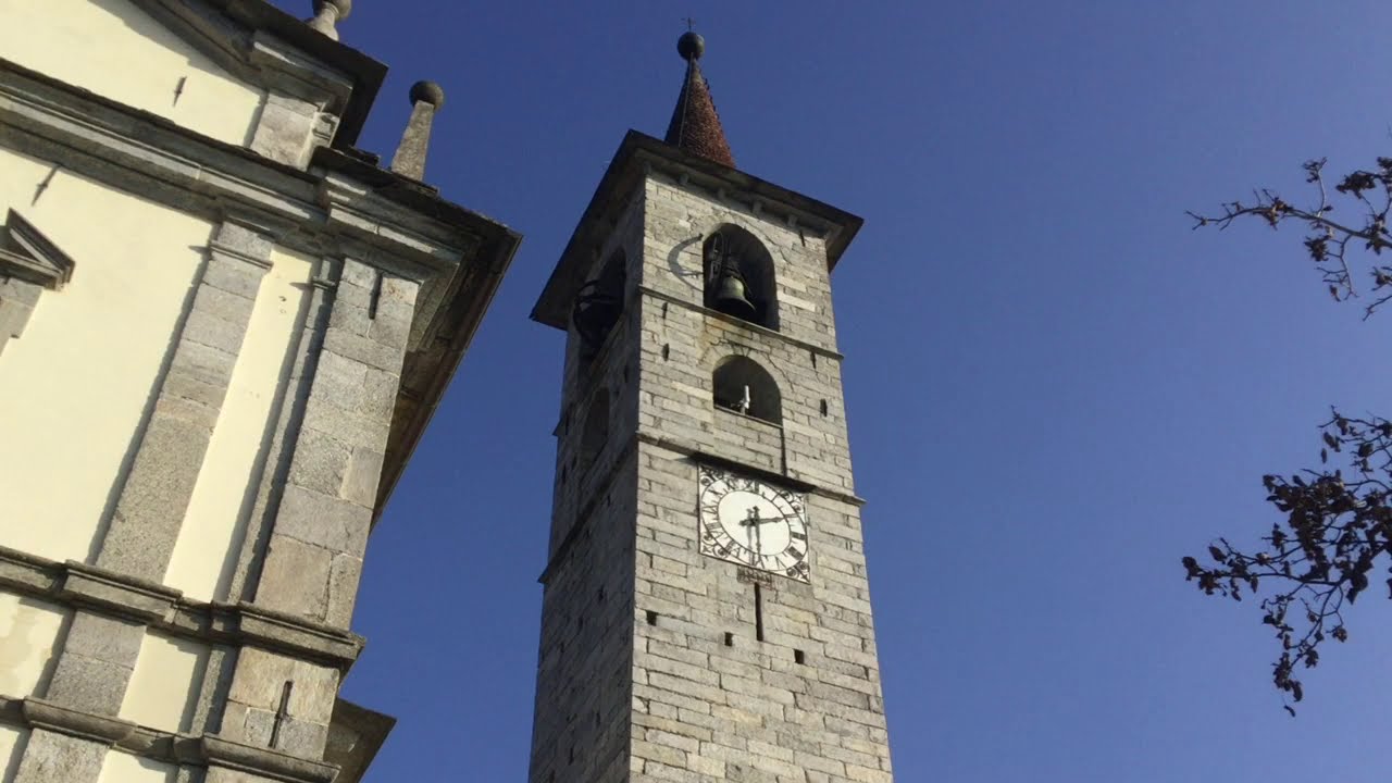 Le Campane di Vignone (VB) - Chiesa Parrocchiale di S. Martino - Suonate per la Festa Patronale