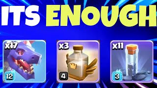 Th18 mass dragon totem with dragon Duke Revive spell attack strategy || Clash of Clans || COC