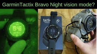 Garmin Tactix Bravo Night Vision Mode actually work? screenshot 4