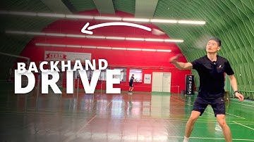 Learn two types of backhand drive | Basic Feather & Morten Frost | Badminton tutorial