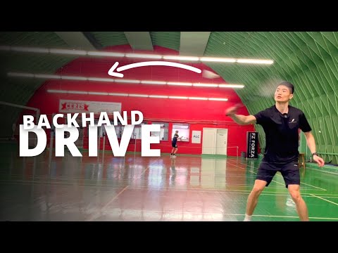 Learn two types of backhand drive | Basic Feather & Morten Frost | Badminton tutorial