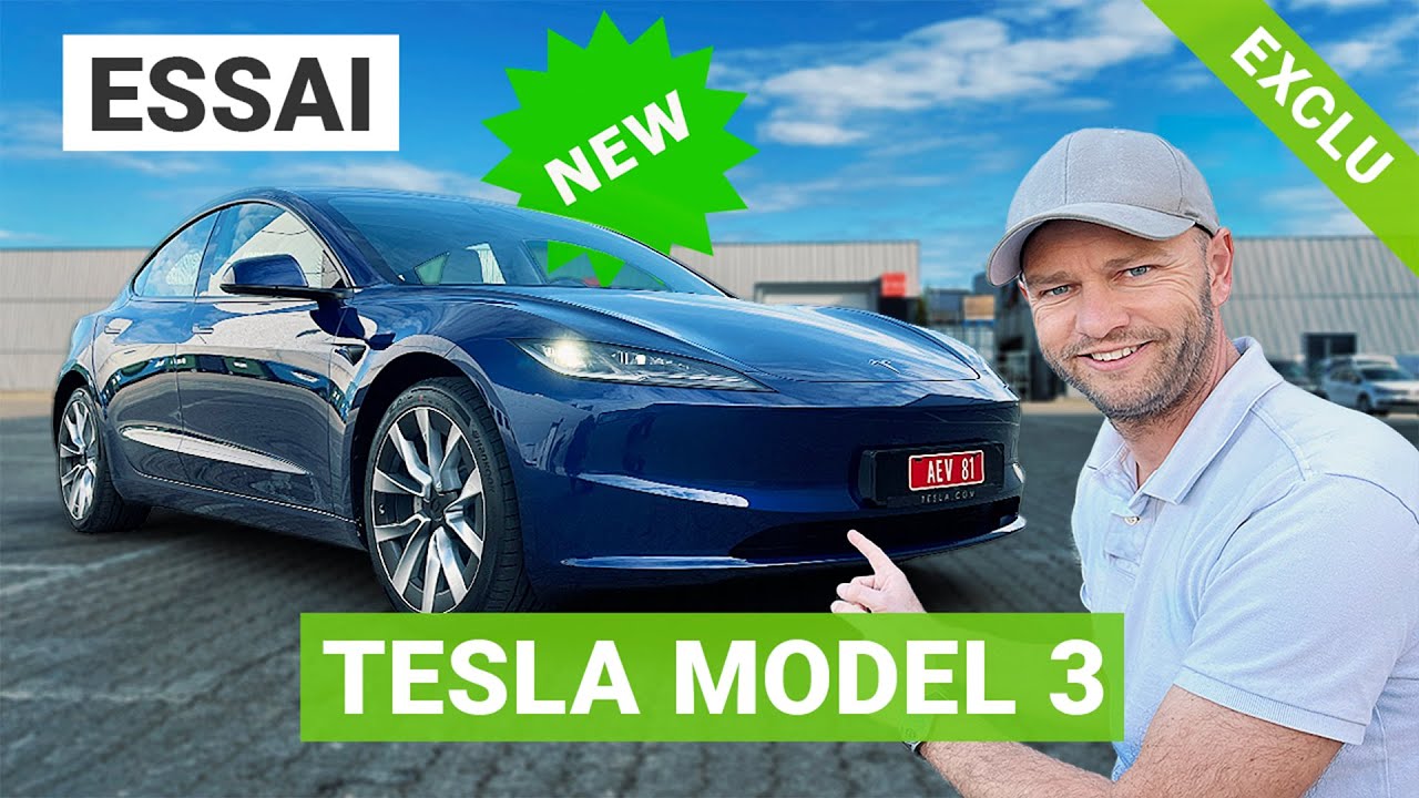 Nous avons testé la nouvelle Tesla Model 3