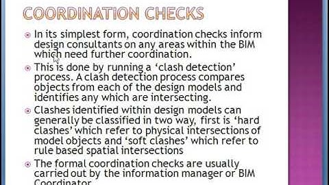 VALIDATION PROCESS IN BIM