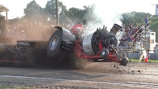 Wild Multi Engine Modified Tractors Pulling At Bel Air, MD