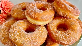 If you have 1 egg, flour and milk, prepare these delicious Donuts! Easy and Soft!