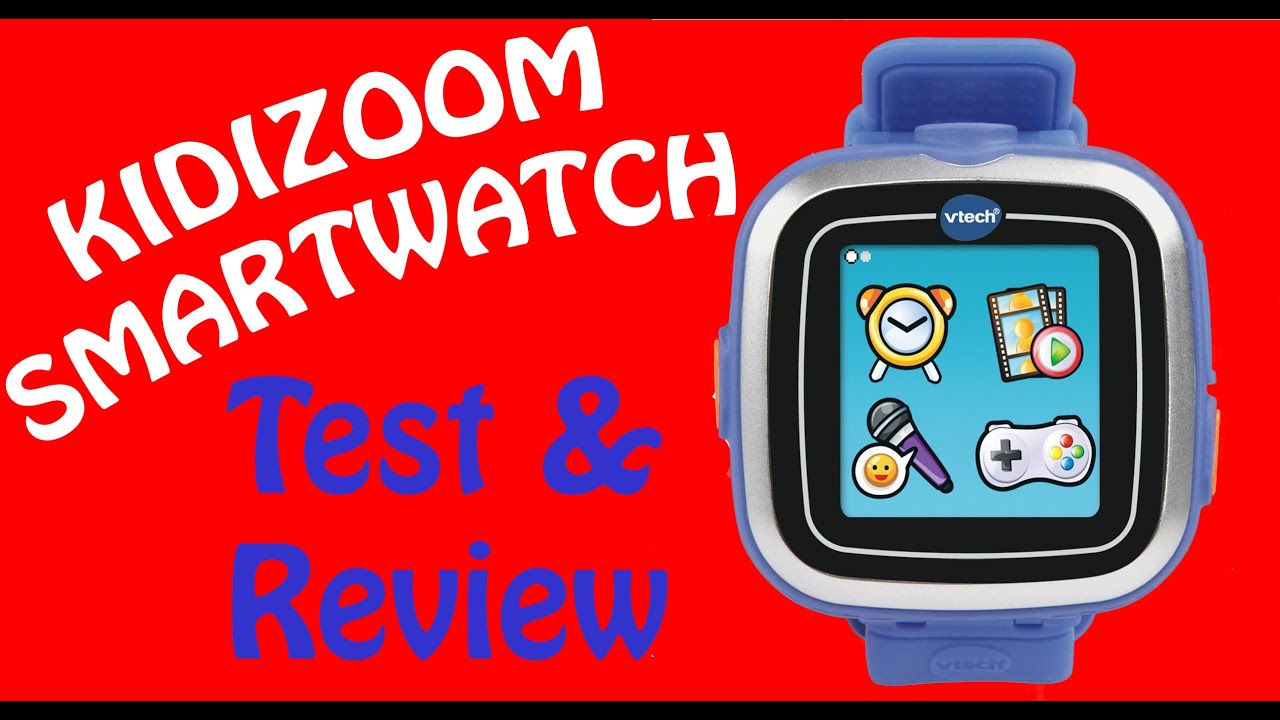 Test de la Kidizoom Smartwatch de Vtech - Mon petit journal High-Tech