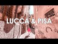 One day in Lucca &amp; Pisa, Italy! GORGEOUS Towns! BEST Things to do! Lunch, Sights, Shopping! CRUISE