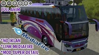 MOD NEW PATRIOT Super Detail!!, Bagasi Full, Full Anim -Kece Gaming | BUSSID