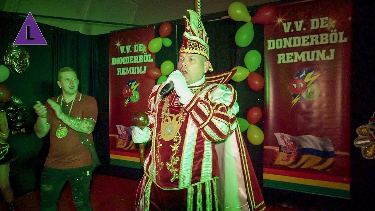 Carnavalskriebels bij het uitroepen van Prins Alex I van de Donderböl