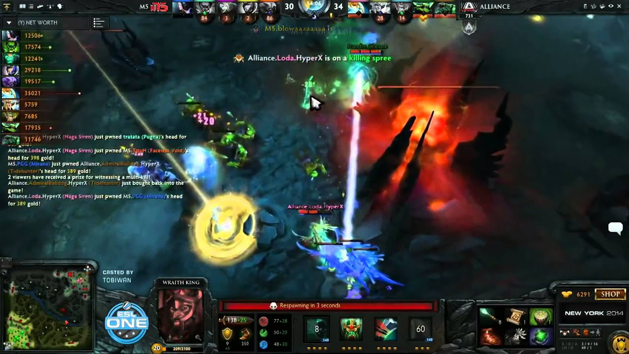 Rampage  by Aliance.Loda / Alliance vs Moscow 5 [ESL ONE NY]