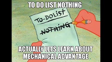 Simple Machines 02 - IMA, AMA, and Efficiency