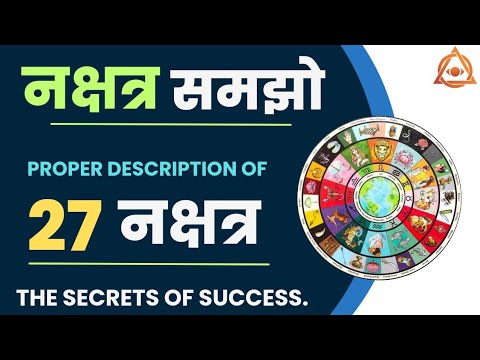 नक्षत्र समझो | Proper Description of 27 Nakshatras | Abhiram Jyotishi | 6390031609
