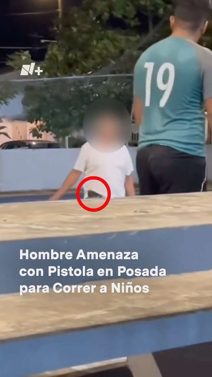 Hombre amenaza con pistola en posada para correr a niños #nmas #shorts #posadas #veracruz