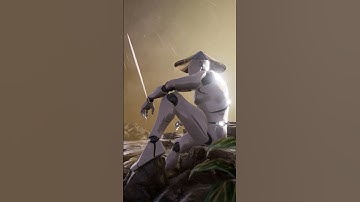 Mannequin Motion Poster in UE4 Niagara and Sequencer