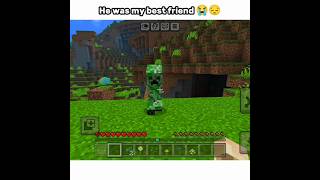 I Lost My Best Friend in Minecraft… 💔 #shorts  #minecraft