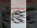 "A cozy little Crochet basket to hold all my Happy things 🌹Comment for full video."