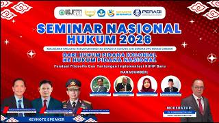 SEMINAR NASIONAL HUKUM 2026 | HUKUM PIDANA KOLONIAL