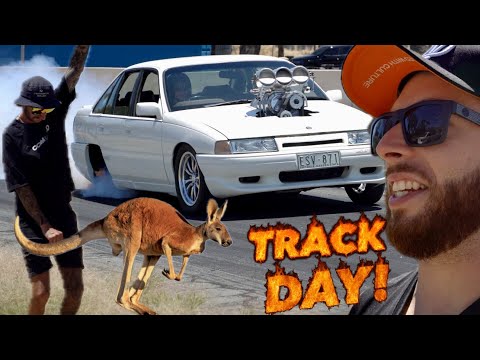 Renting a Racetrack in Australia to do HUGE Burnouts!!