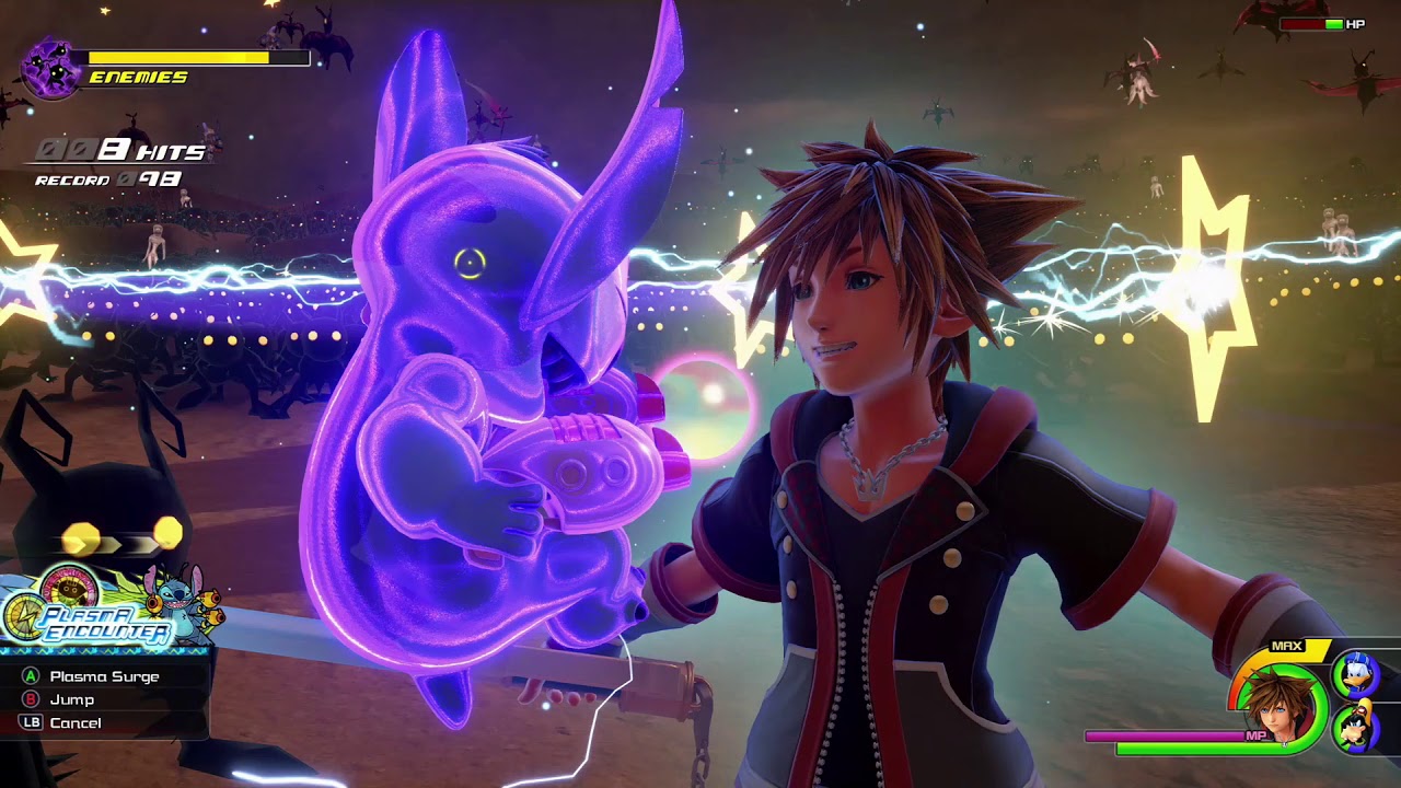 Kingdom Hearts 3 Level 1 Massive Heartless Battle YouTube