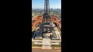 From Empty Land to Iconic Eiffel-Style Tower | Pure Cinematic AI Build