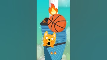 Stack Ball Level 21 Gameplay🔥🏀 #stackball #stackballgame #yt #ytshorts #gameshorts #fun