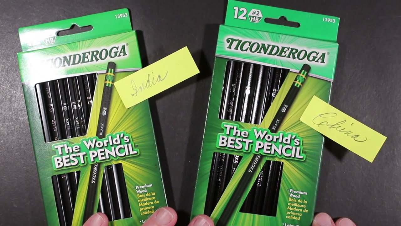 Dixon Ticonderoga Matte Black No.2 Pencil