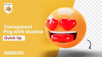 How to Export a Transparent PNG in blender (with shadow catcher)