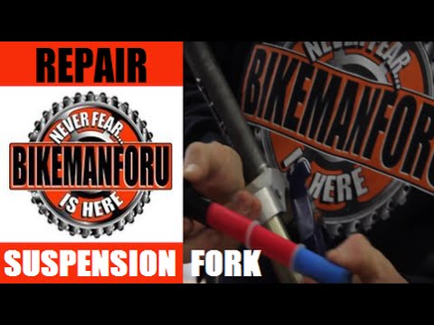  Suspension Fork Too Beat To Fix Go Solid Steel Old 