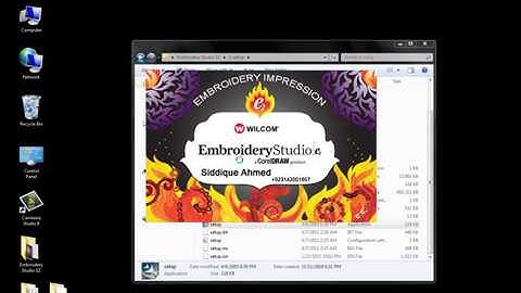 How to install Wilcom E2 and Tools Setting Win7-32bit Urdu and Hindi Part-1