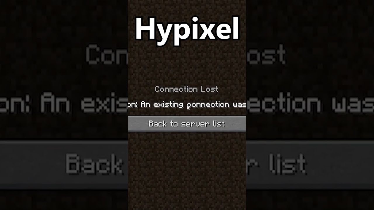 Hypixel FIX Your Server 
