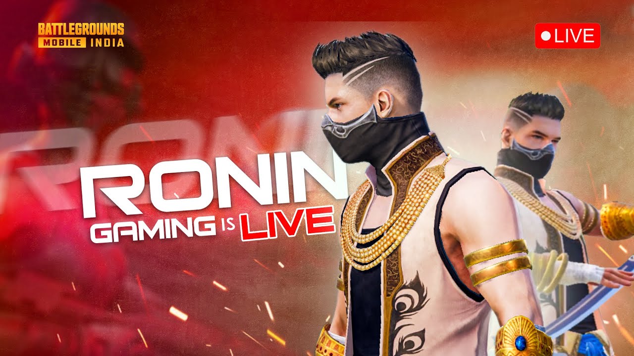 NEW NAME, NEW OVERLAY but SAME GAMEPLAY | BGMI with RONIN GAMING