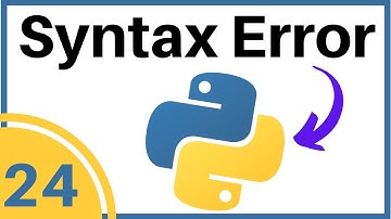 Errores Sintácticos o de Sintaxis en Python ✍ (Syntax Error) # 024