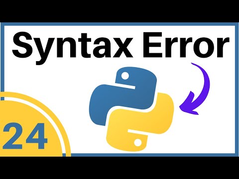 Video: ¿Quién detecta el error de sintaxis en python?