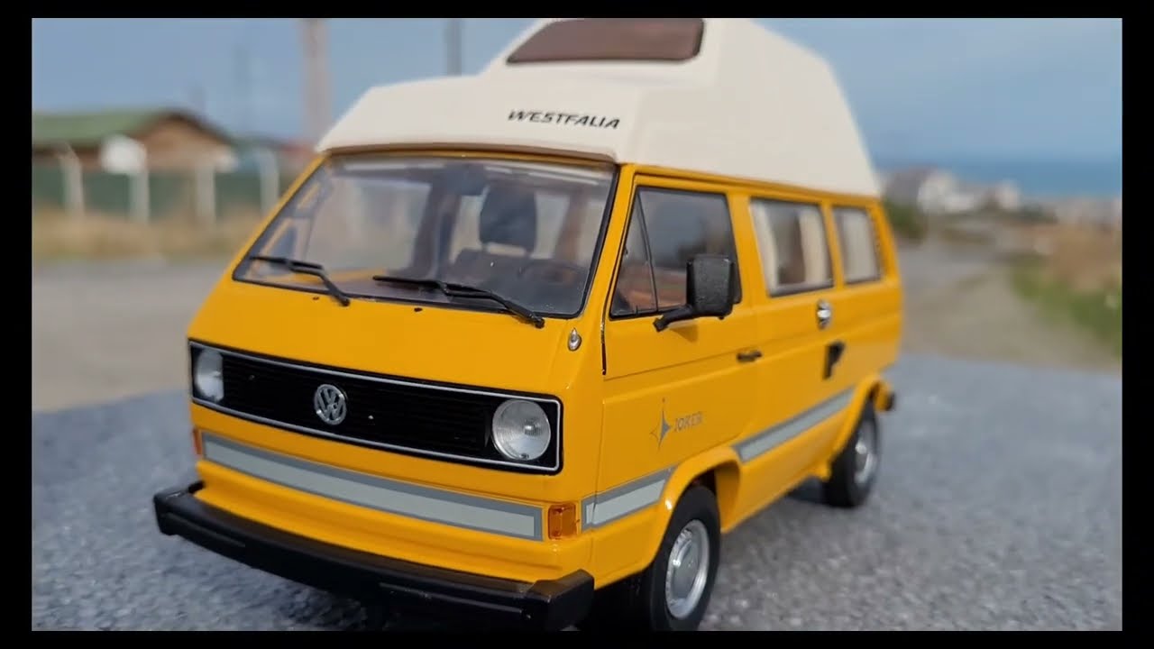 1:18 Scale Volkswagen T3 Joker Westfalia Camper Caravan by Schuco