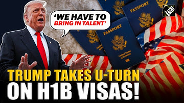 “Have to bring in talent…” President Trump stresses on need of foreign talent in US, backs H1B