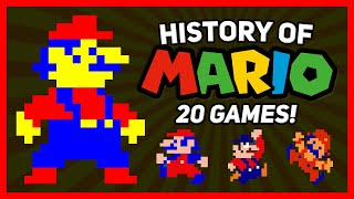 Complete Early History of Super Mario 🍄 (20 Games Explained!)