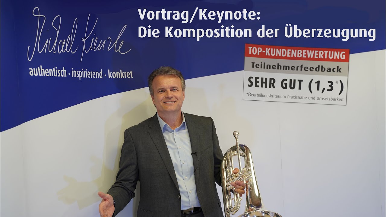 Update Michael Kienzle beim Online Gründerkongress 2020 mit der Keynote: Die Komposition der Überzeugung!