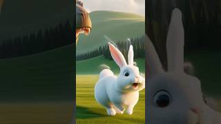 T-rex mengejar kelinci #kelinci #rabbit #bunny
